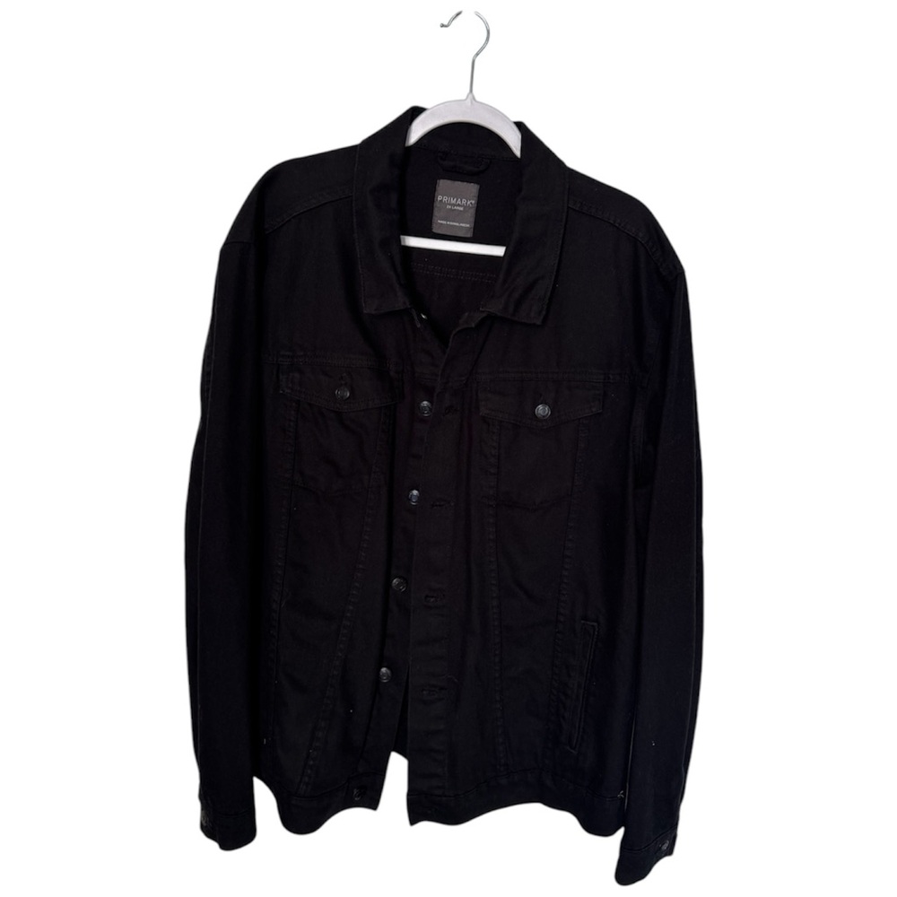 Men's Black Denim Jacket